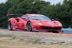 #62 Risi Competizione Ferrari 488 GTE: Toni Vilander, Giancarlo Fisichella