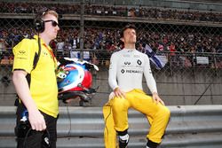 Jolyon Palmer, Renault Sport F1 Team on the grid