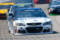 Start: Kevin Harvick, Stewart-Haas Racing Chevrolet leads