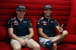 Daniel Ricciardo et Max Verstappen, Red Bull Racing