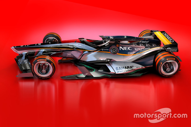 Designstudie: Force India 2030