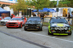 Lancia Delta HF Integrale и Lancia Rally 037 участников, Rallylegend 2016 года