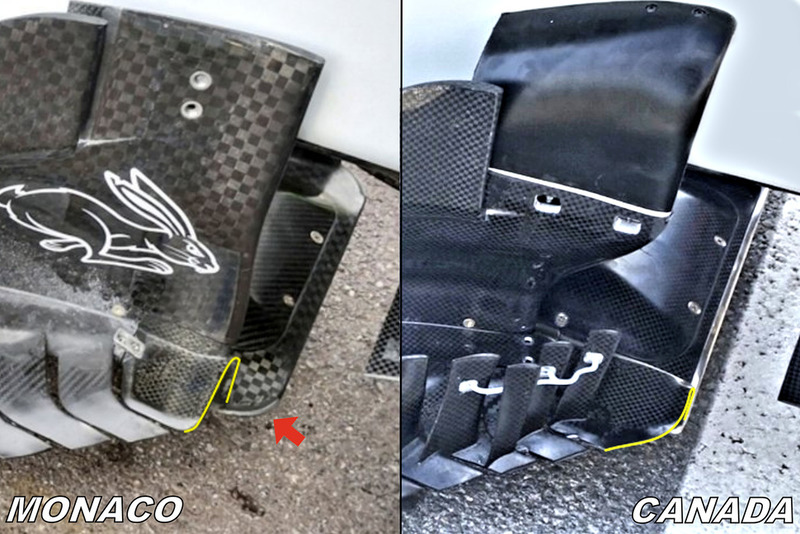 Fondo plano y bargerboardo del Haas F1 Team VF-18