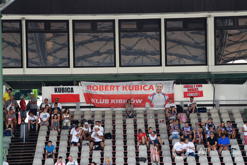 Robert Kubica, Williams fans