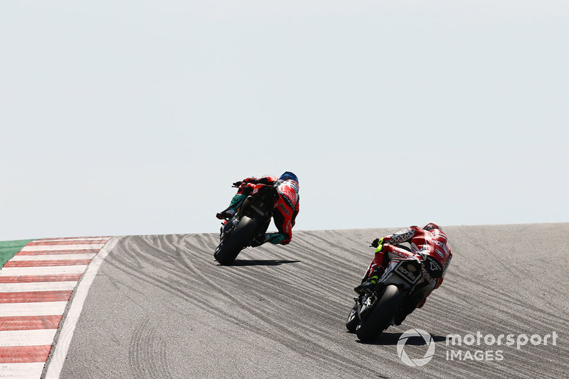 Marco Melandri et Lorenzo Savadori