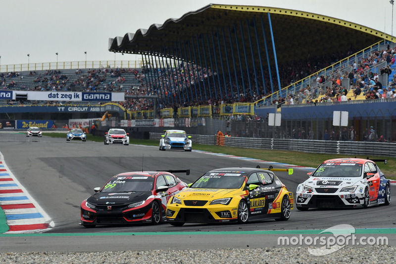 Stian Paulsen, Stian Paulsen Racing Cupra TCR, Josh Files, Hell Energy Racing con KCMG Honda Civic Type R TCR