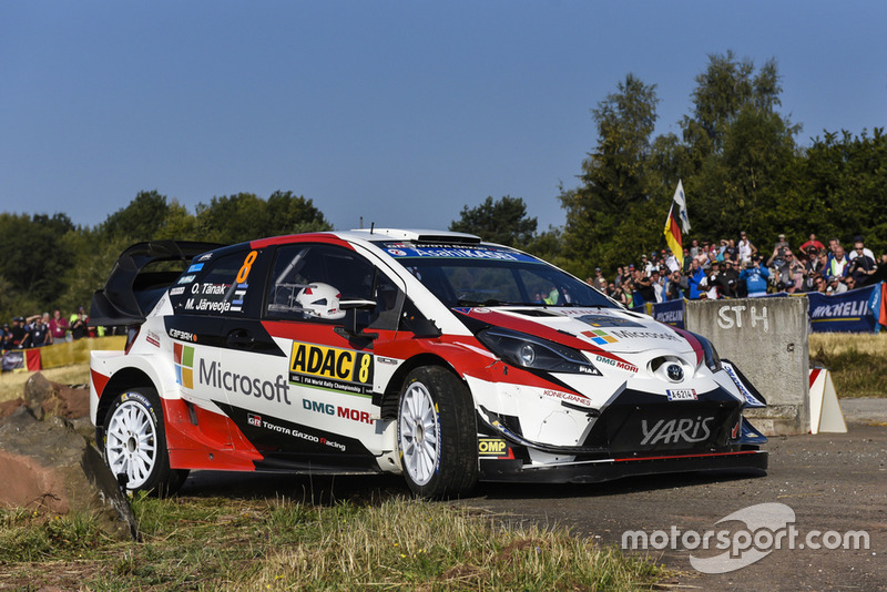 Ott Tanak, Martin Järveoja, Toyota Yaris WRC, Toyota Gazoo Racing