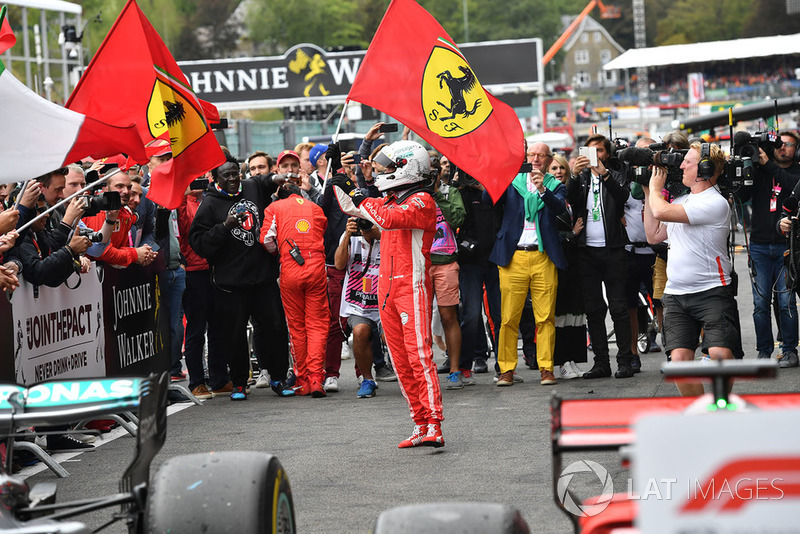 Sebastian Vettel győzelme a Belga Nagydíjon - F1 2018
