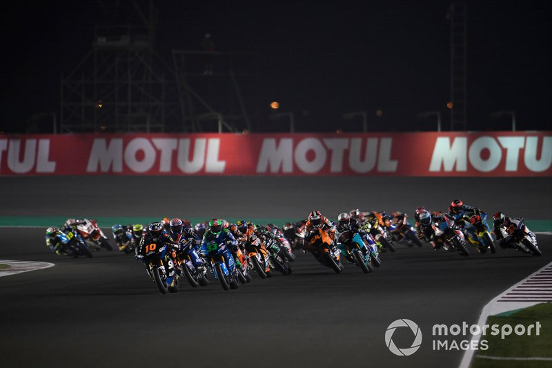 Luca Marini, Sky Racing Team VR46, leads