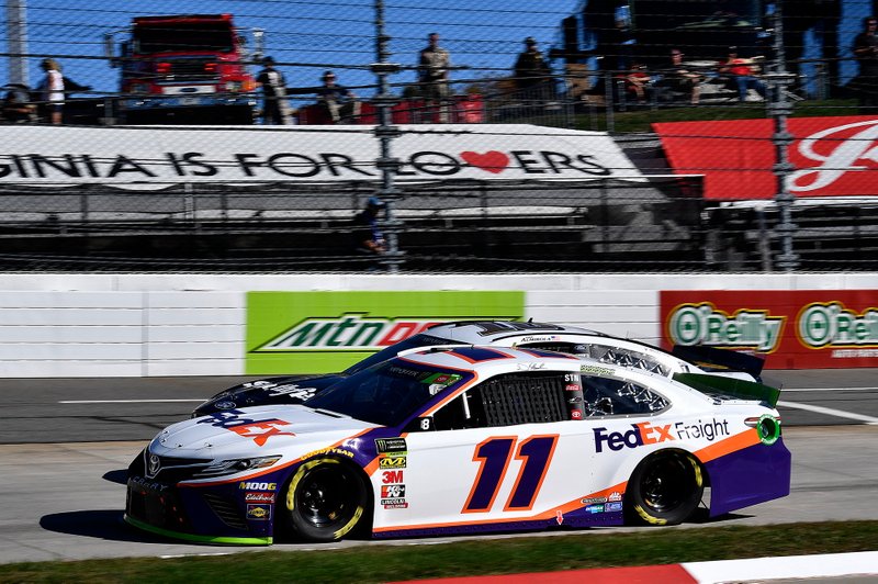 Denny Hamlin, Joe Gibbs Racing, Toyota Camry FedEx Freight