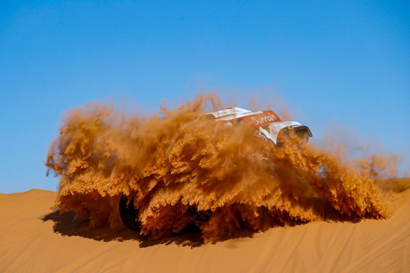 #302 JCW X-Raid Team: Stephane Peterhansel, Paulo Fiuza