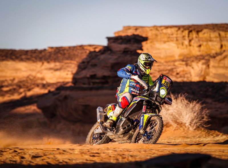 #20 Sherco TVS Rally Factory: Johnny Aubert