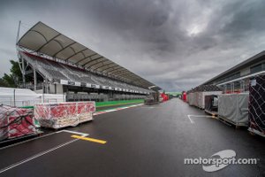 Preparativos para la F1 en el Autódromo Hermanos Rodríguez