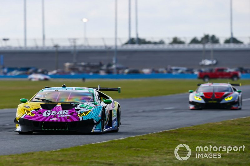 #19 GEAR Racing powered by GRT Grasser Lamborghini Huracan GT3, GTD: Christina Nielsen, Katherine Legge, Tati Calderon, Rahel Frey