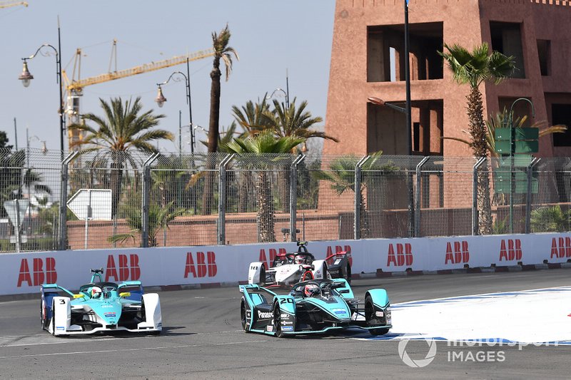 Mitch Evans, Jaguar Racing, Jaguar I-Type 4 Oliver Turvey, NIO 333, NIO FE-005 andNeel Jani, Porsche, Porsche 99x Electric
