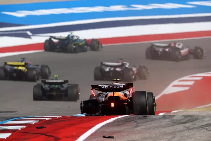 Lando Norris, accidente en McLaren