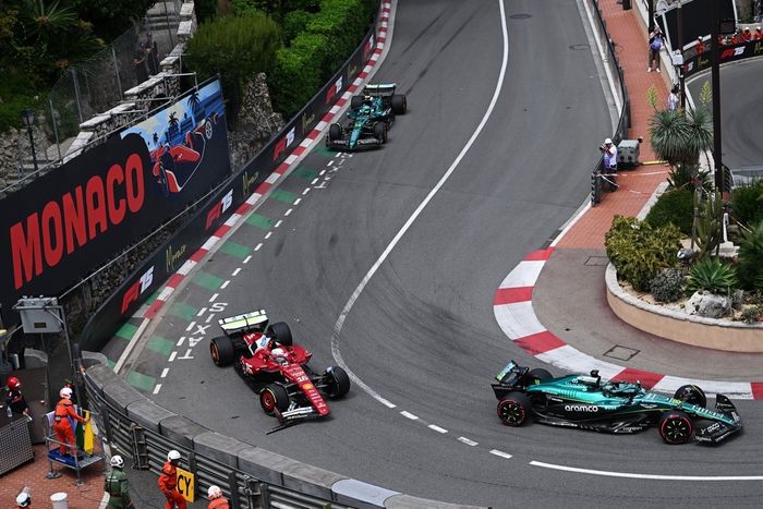 Charles Leclerc, Ferrari, Lance Stroll, Aston Martin Racing