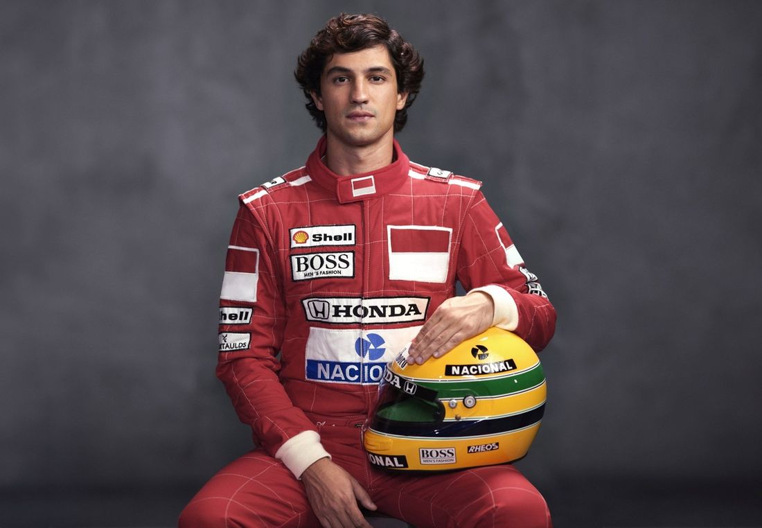 Gabriel Leone como Ayrton Senna en Senna 