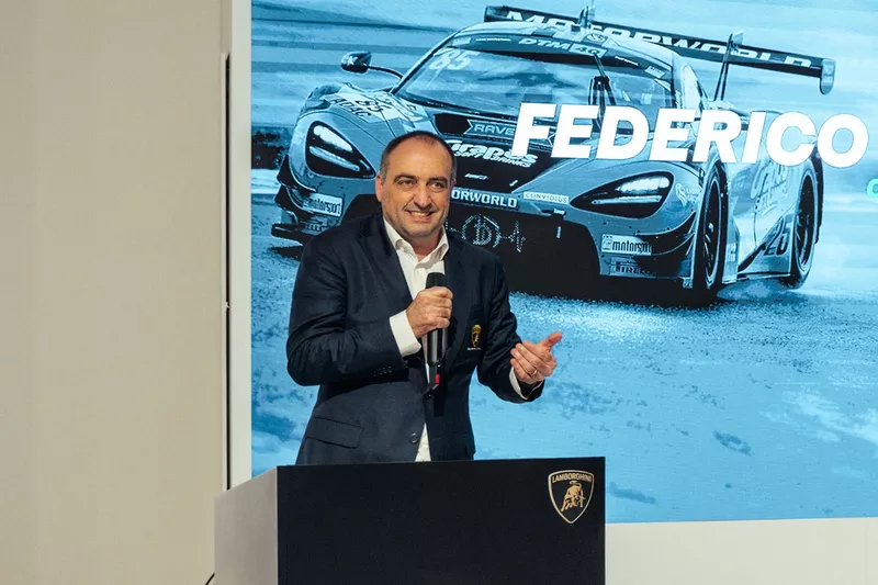 Federico Foschini, Lamborghini Chief Marketing 