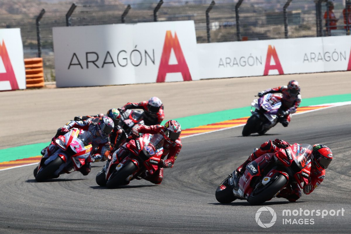 Bagnaia has a host of front-running Ducatis to protect him - Quartararo doesn't have such luxuries