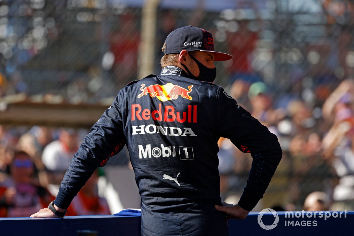 Max Verstappen, Red Bull Racing, 1st position, after the sprint race