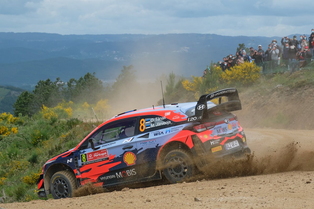 Ott Tänak, Martin Järveoja, Hyundai Motorsport Hyundai i20 Coupe WRC