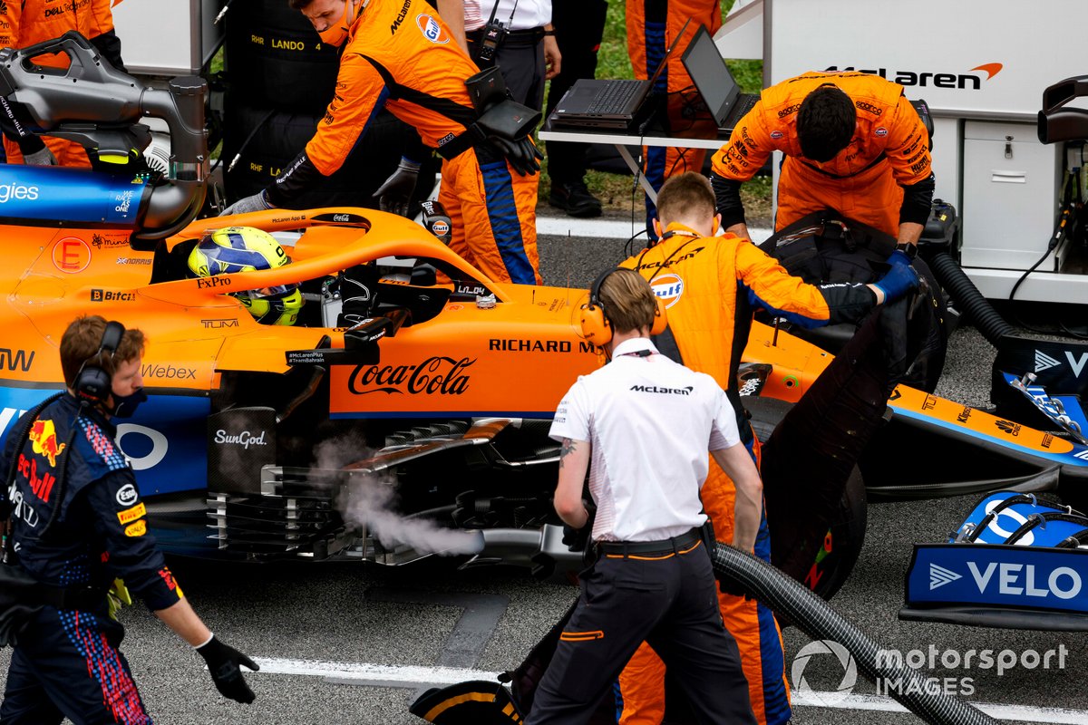 Lando Norris, McLaren MCL35M