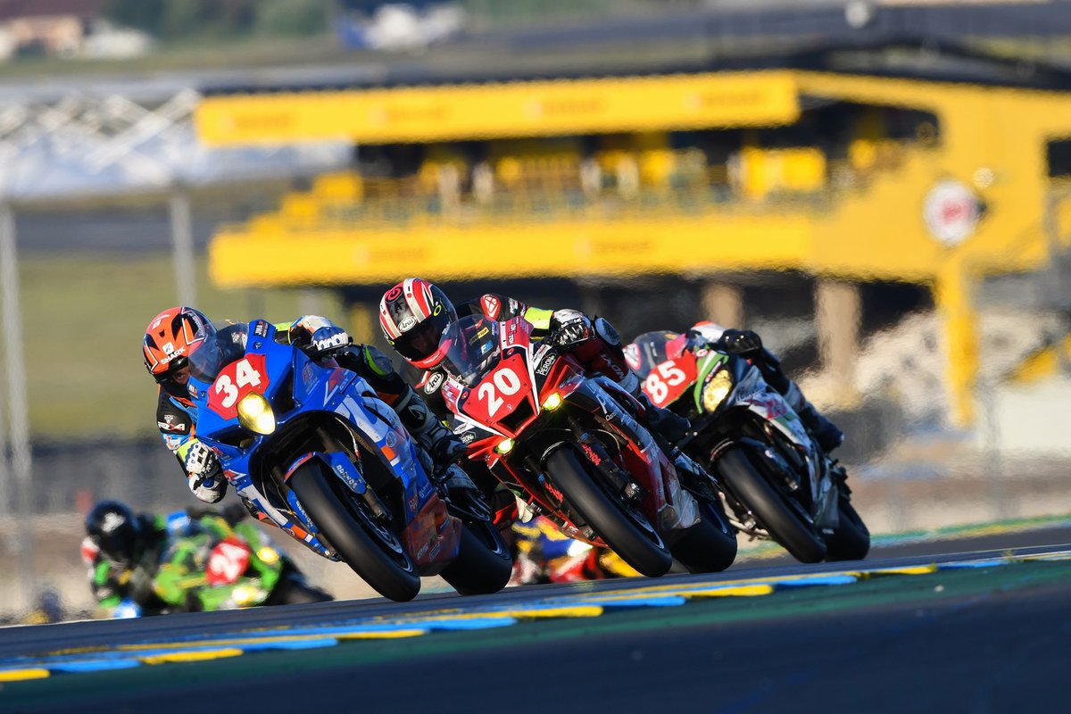 #34 JMA Motos Action Bike: Cyril Carrillo, Julien Bonnet, Maxime Cudeville