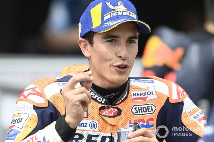 Ganador Marc Márquez, Repsol Honda Team en Parc Ferme