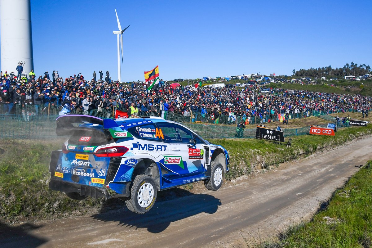 Gus Greensmith, Chris Patterson, M-Sport Ford WRT Ford Fiesta WRC