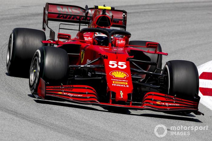 Carlos Sainz Jr., Ferrari SF21