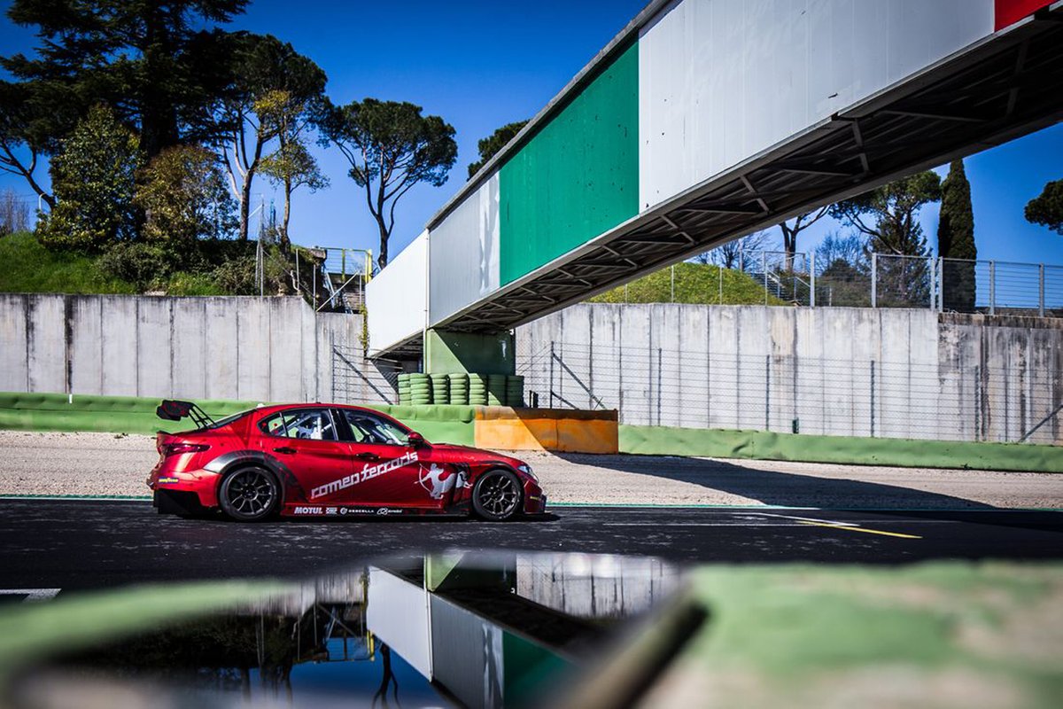 Stefano Coletti, Luca Filippi, Romeo Ferraris, Alfa Romeo Giulia ETCR