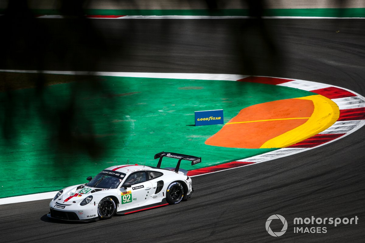 #92 Porsche GT Team Porsche 911 RSR - 19: Kevin Estre, Neel Jani, Michael Christensen 