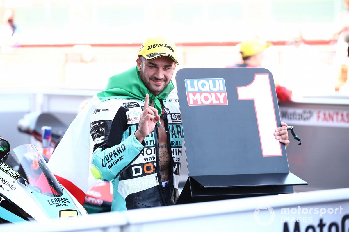Ganador de la carrera Dennis Foggia, Leopard Racing