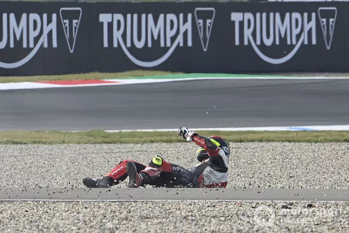 10. Tatsuki Suzuki, SIC58 Squadra Corse - 18 caídas