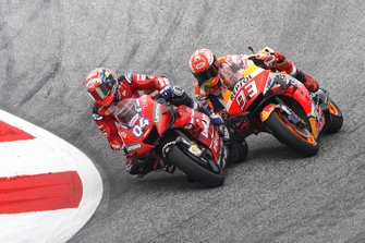 Andrea Dovizioso, Ducati Team, Marc Marquez, Repsol Honda Team