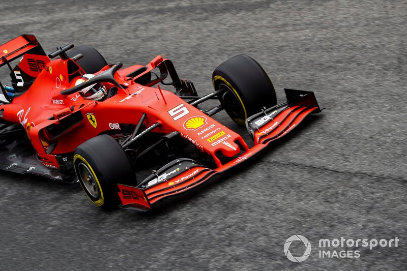 Sebastian Vettel, Ferrari SF90 - 1'19.457