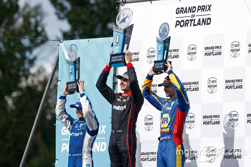 Podium: 1. Will Power, 2. Felix Rosenqvist, 3. Alexander Rossi