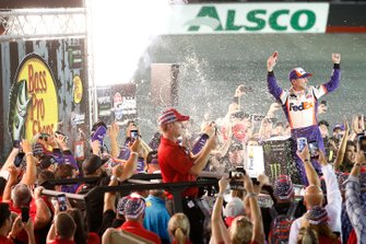 Race Winner Denny Hamlin, Joe Gibbs Racing, Toyota Camry