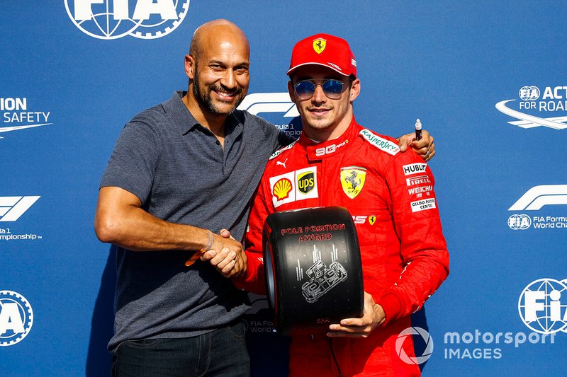 Charles Leclerc, Ferrari, Pirelli Pole Award
