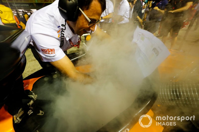 Raffreddamento del cockpit nella McLaren