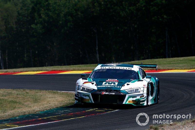 #129 Audi Sport Team Land Motorsport Audi R8 LMS GT3 2019: Christopher Mies, Riccardo Feller, Jamie Green