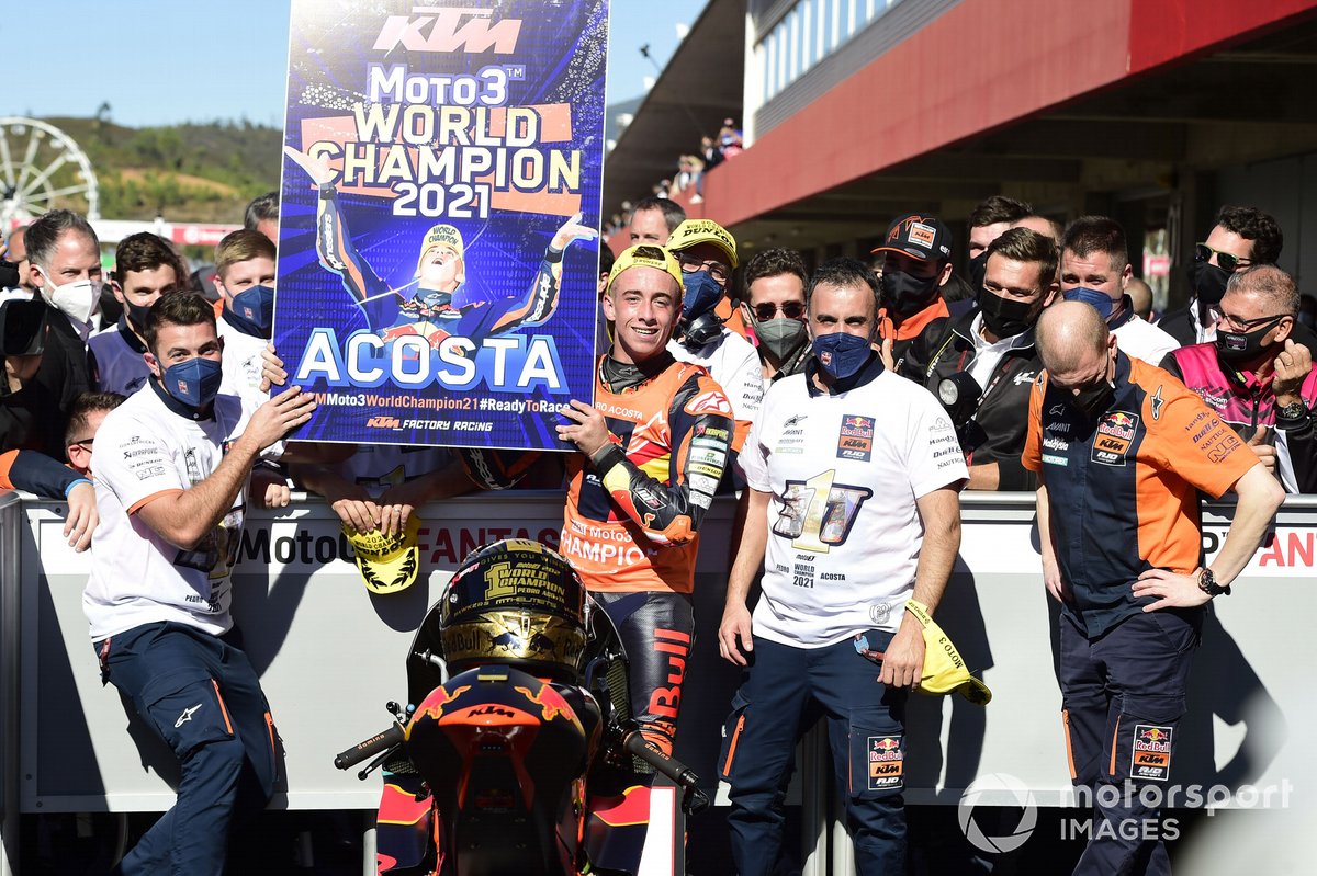 Race winner and World Champion Pedro Acosta, Red Bull KTM Ajo