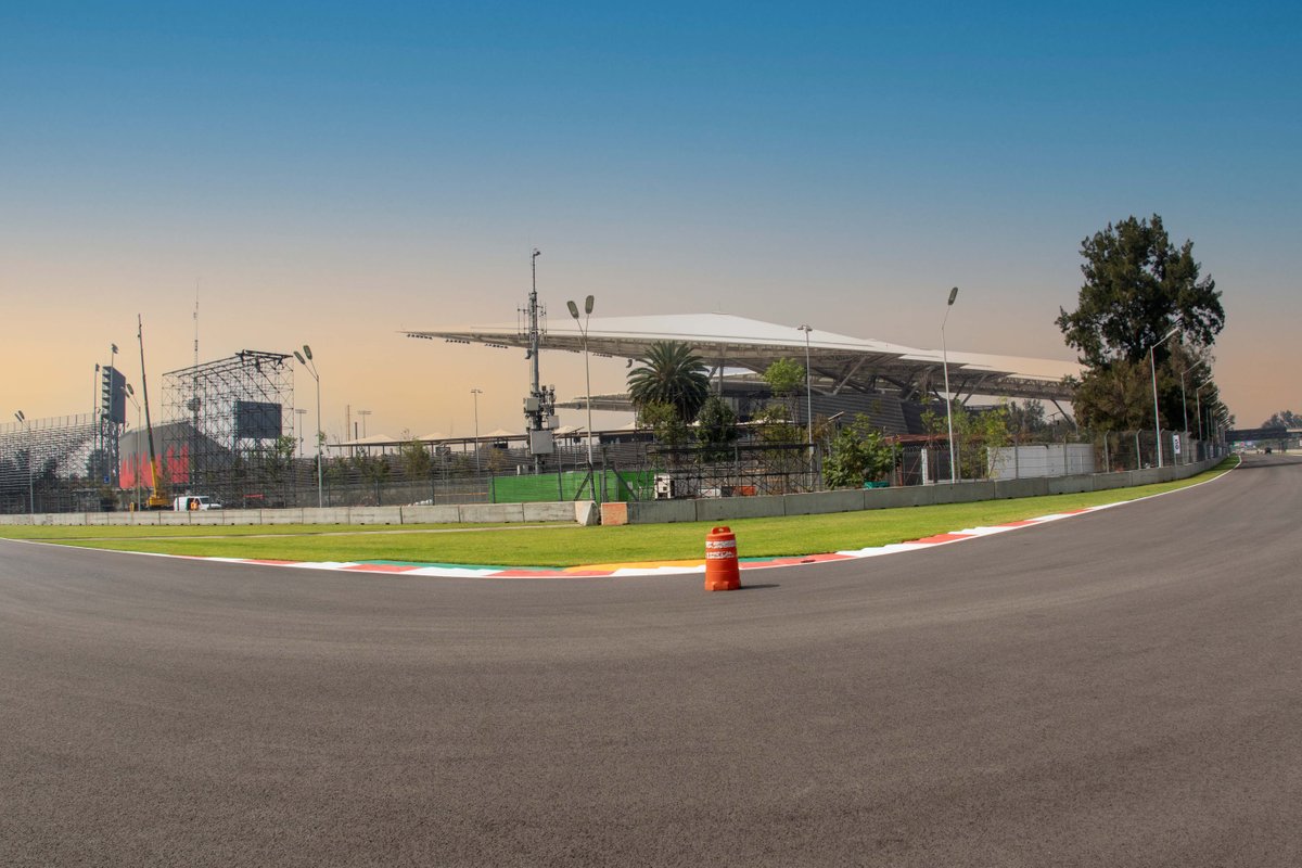 Preparaciones del Autódromo Hermanos Rodríguez para el GP de México de F1