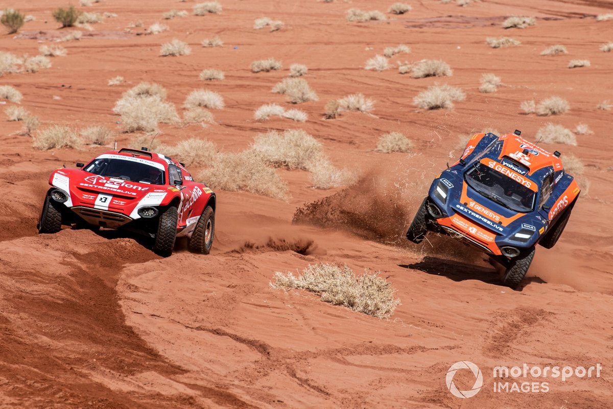 Laia Sanz, Carlos Sainz, Sainz XE Team, Catie Munnings, Timmy Hansen, Andretti United Extreme E 