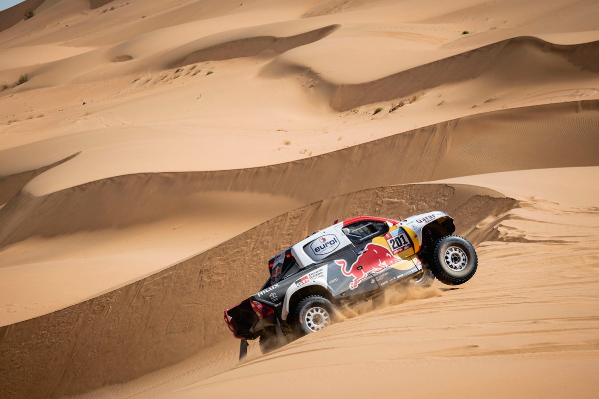 #201 Toyota Gazoo Racing Toyota: Nasser Al-Attiya, Matthieu Baumel