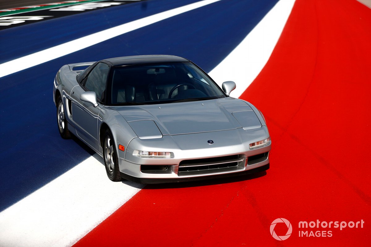 Un Honda NSX en pista