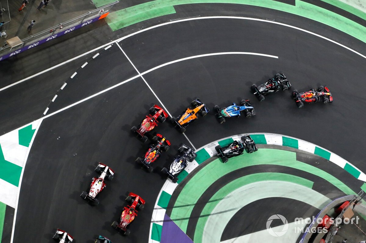 Segunda resalida del GP de Arabia Saudí 2021