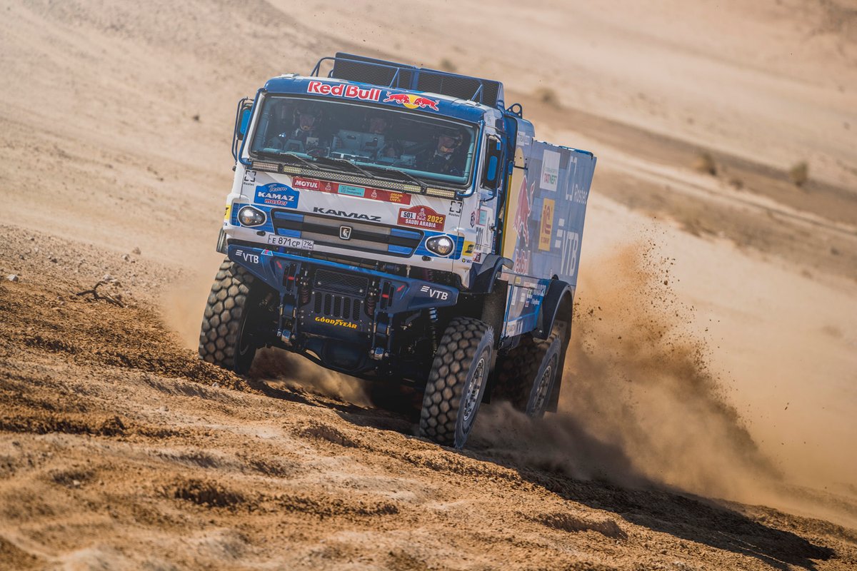 #501 Kamaz - Master: Anton Shibalov, Dmitrii Nikitin, Ivan Tatarinov