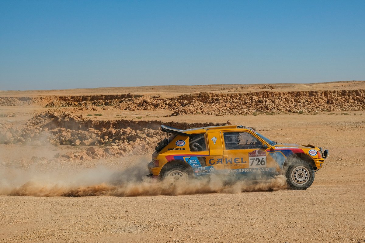 #726 Team 205 Africa Raid Peugeot: Philippe Jacquot, William Alcaraz